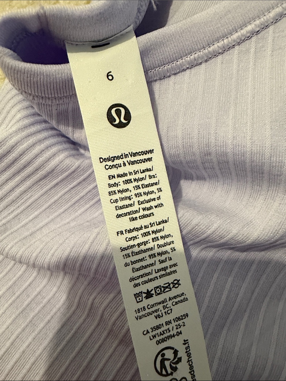 Women's Ribbed Racerback Tank Top - Picture 3 of 5